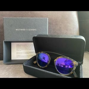 Westward leaning Sunglasses